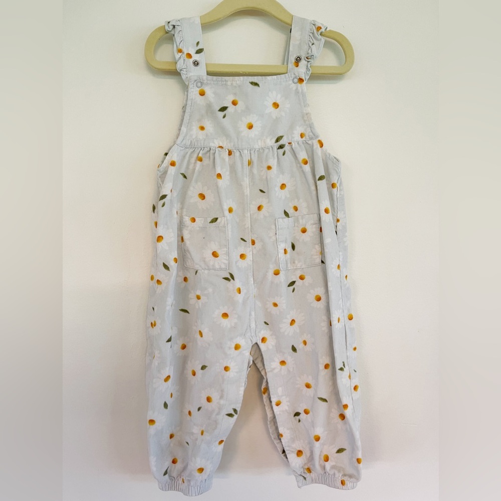 Angel Dear Daisy Corduroy Overalls